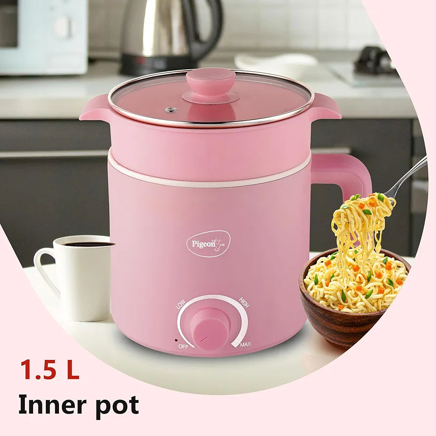 PIGEON 16213/214 SWIFT PLUS MULTI COOK KETTLE 1.5L PIGEON 16213/214 SWIFT PLUS MULTI COOK KETTLE 1.5L